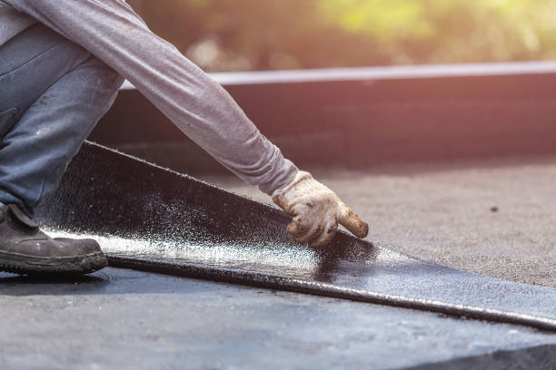 Professional Exterior Waterproofing technician working in Milladore, WI